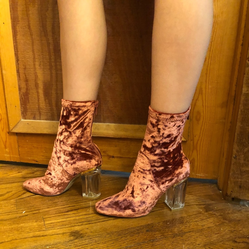 Suede Booties